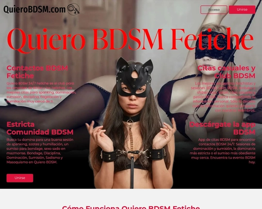 Quiero BDSM Fetiche Logo